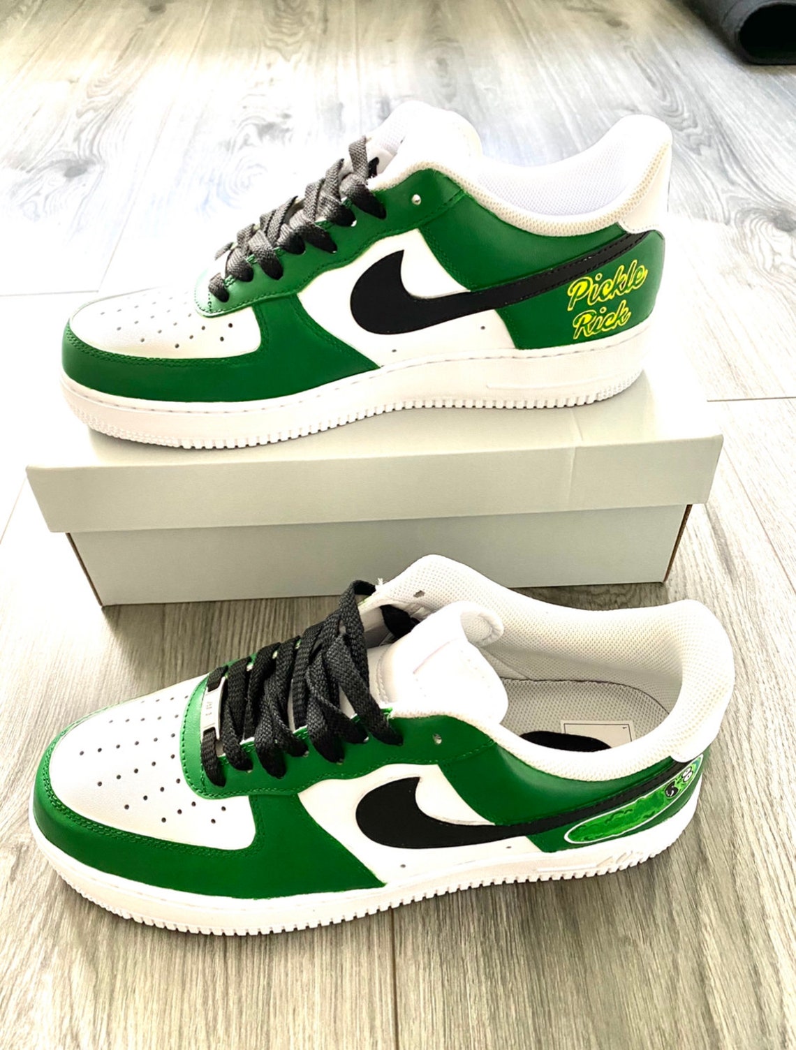 pickle rick air force 1
