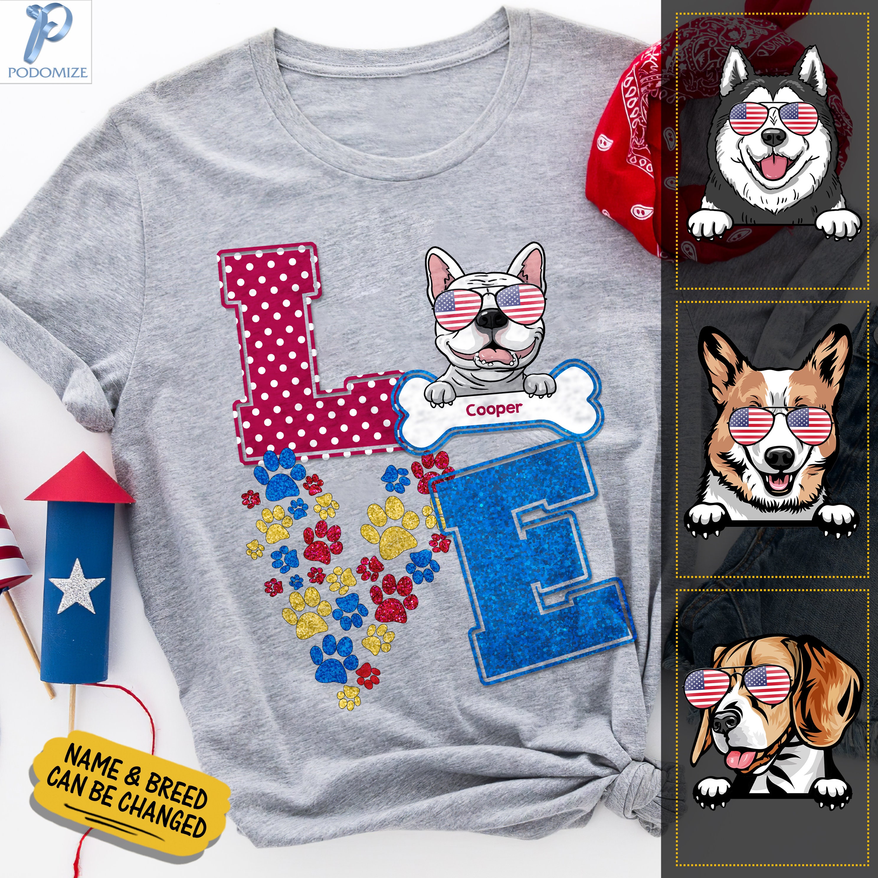Custom Pet Clothing For Humans
 Custom Dog Names And Breed Shirt Dog Lover Shirt