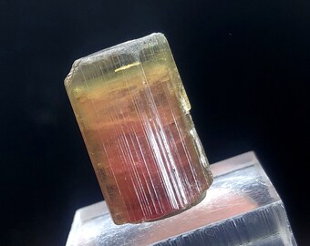 Watermeloen-toermalijnkristal: 44,52 karaat, oorsprong Afghanistan