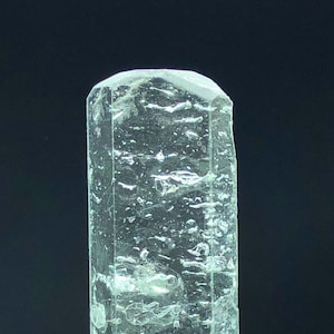 Natural Sky Blue Aquamarine Crystal: Raw Mineral Specimen, Skardu Pakistan
