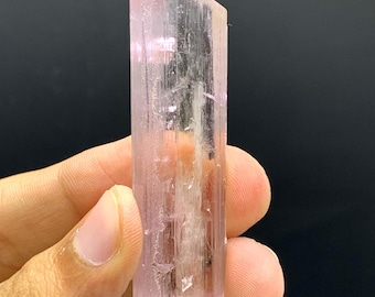 Transparent Pink Kunzite Crystal From Afghanistan - 26 Gram