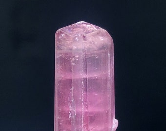 Raw Pink Tourmaline Crystal: Natural Healing Stone from Afghanistan (17.80 Cts)