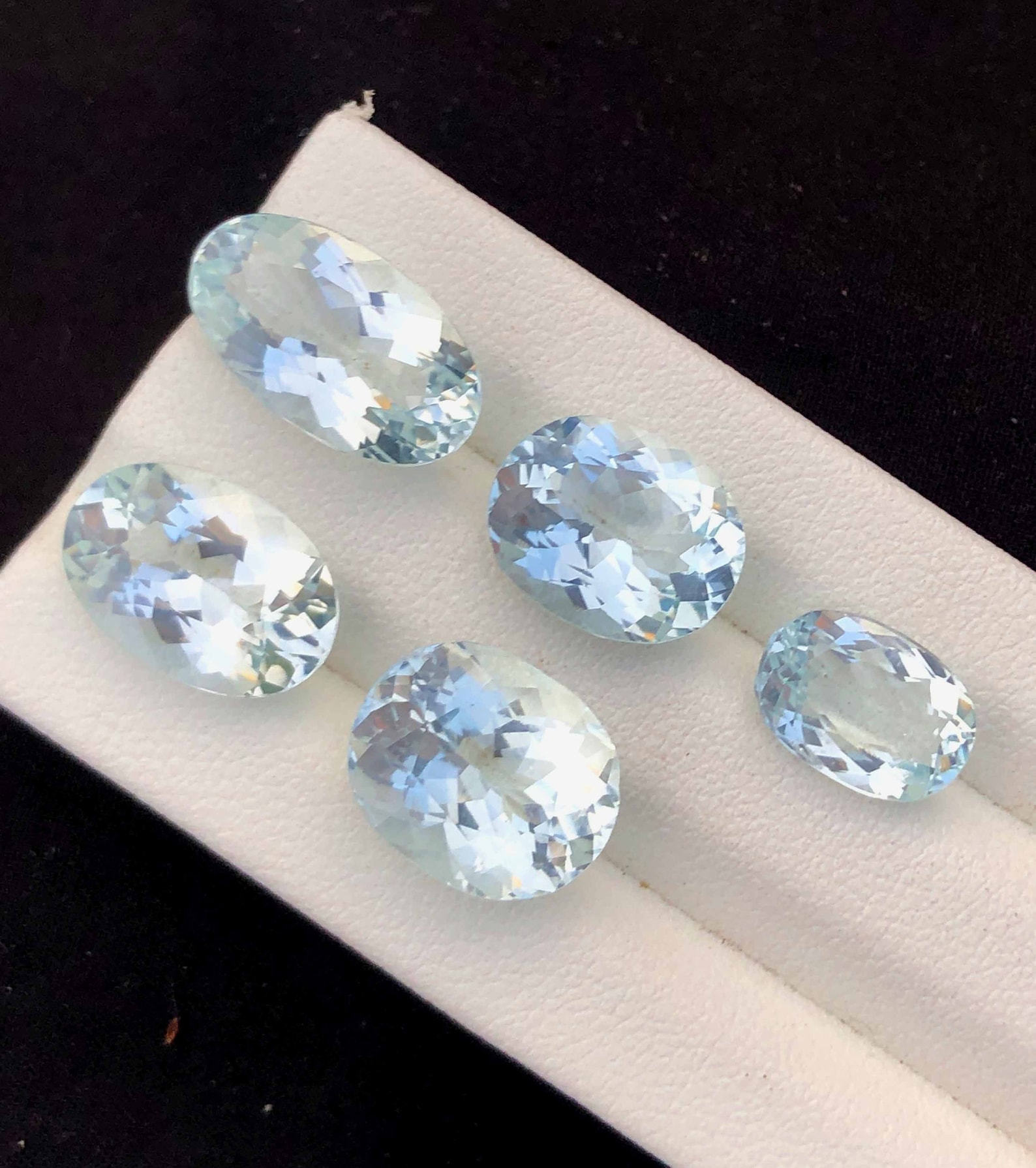 Natural Aquamarine Loose Gemstones set 23.35cts Etsy