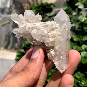 Natural Quartz Cluster From Pakistan - 74 Gram