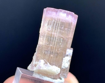 Natural Pink Tourmaline Crystal From Afghanistan - 25.45 Carats