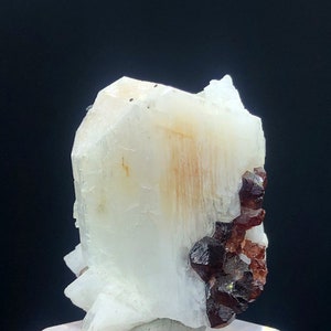 Red Garnet Crystals With Schorl Tourmaline and Feldspar, Mineral Specimen, Garnet Stone, Garnet From Skardu Pakistan - 20 Gm