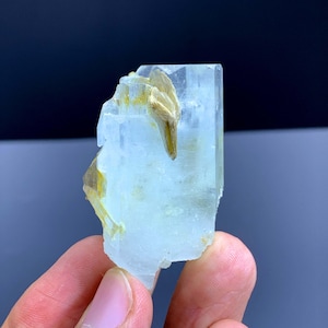 Natural Terminated Blue Aquamarine Crystal From Pakistan - 40 Gram