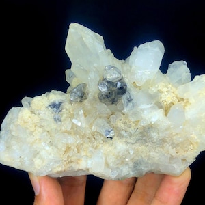 Rare Brookite Quartz Cluster: Terminated Crystal from Baluchistan Pakistan