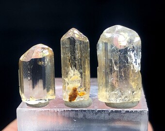 Natural Katlang Topaz Crystal: Terminated Gemstone, Pakistan - 24.27 Carats