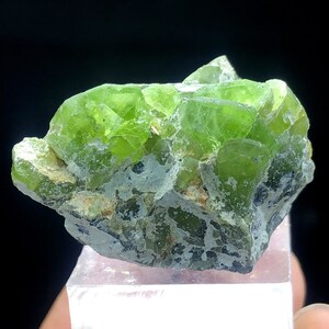 Natural Green Peridot Crystal Specimen: Fine Minerals from Supat Pakistan (37 Gram)