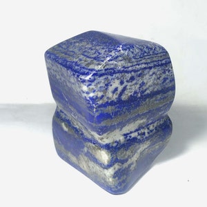 Lapislazzuli blu, Lapislazzuli a forma libera, Lapislazzuli Tumble, Tumble lucido, Decorazione per la casa, Guarigione del cristallo, Pietra curativa, 539 Gram