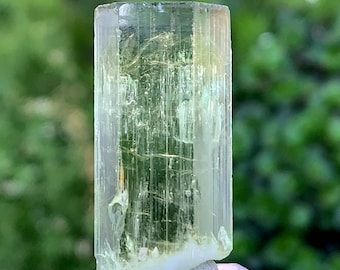 Cristal de heliodoro amarillo transparente de Pakistán - 15 gramos