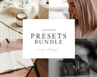 Lightroom Presets BUNDLE -  Mobile Presets - Presets for Instagram - Photographer Preset -Lifestyle Blogger Preset -DesignIntemporel