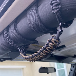 Handmade King Cobra Weave Off-road Oh Sh!t Grab Handle Pair