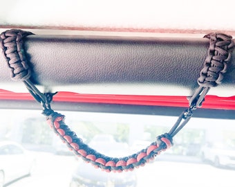Handmade Paracord King Cobra Weave Offroad Grab Handle Set of 4