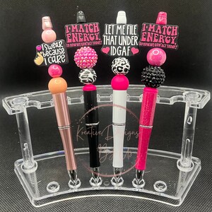 Pens with Sayings/Cute Decorated Pen/Black Ink Pen/Gift/Ready to Ship