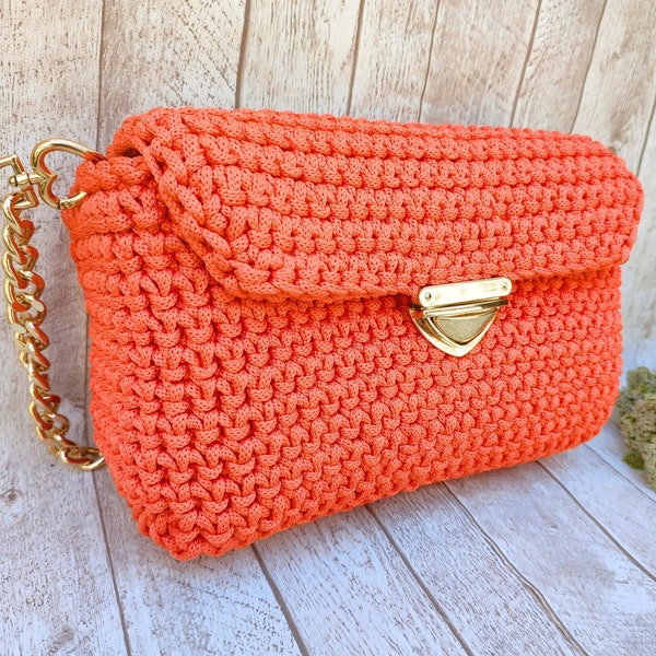 Crochet purse pattern Box bag pattern Crochet bag pattern Crochet crossbody pattern Hand bag bag Minimalist bag Everyday bag Evening bag