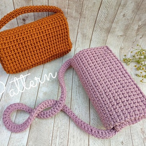 Purse сrochet pattern Crochet bag pattern Crochet crossbody bag pattern Clutch pattern Crochet handbag pattern Everyday purse pattern