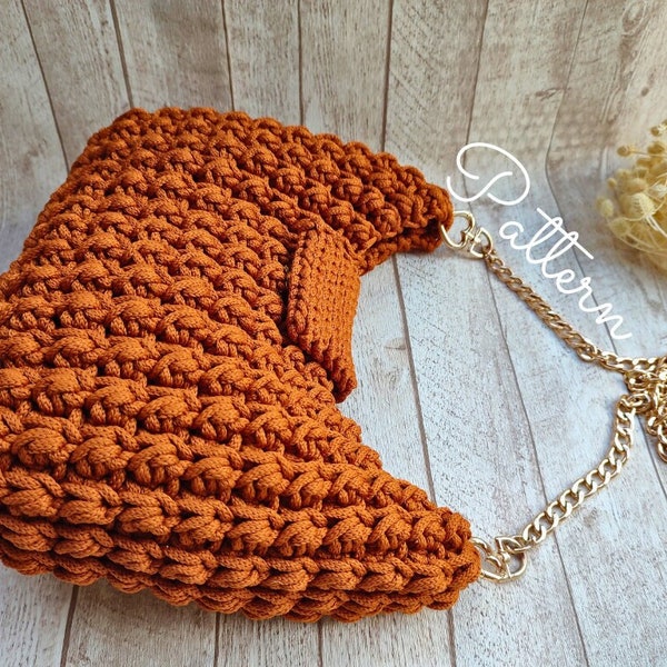 Crochet Hobo Purse Etsy