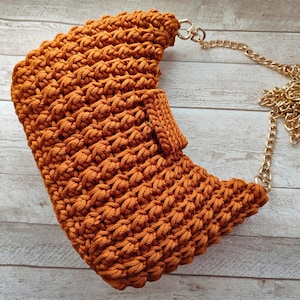 Crochet Purse Pattern Hobo Bag Crossbody Crochet Handbag Pattern ...