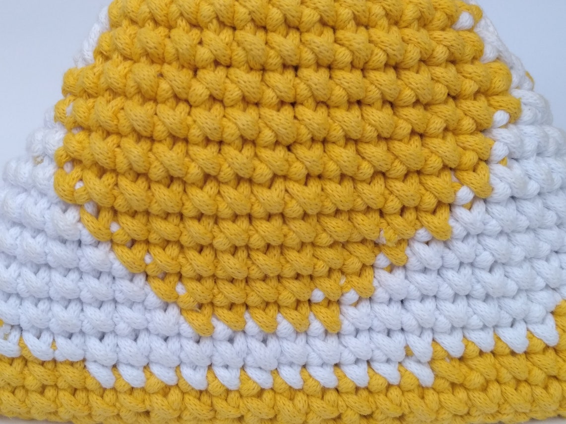 CROCHET PATTERN Citrus pouch Lemon bag PDF tutorial Fruit Etsy