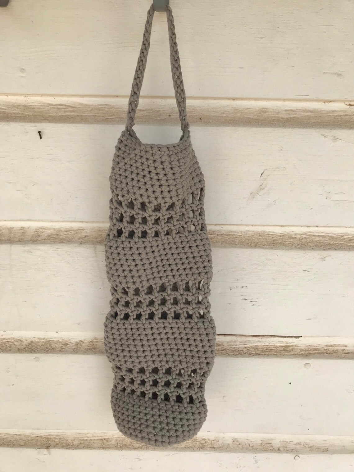Crochet Boho Style bag organizer Etsy
