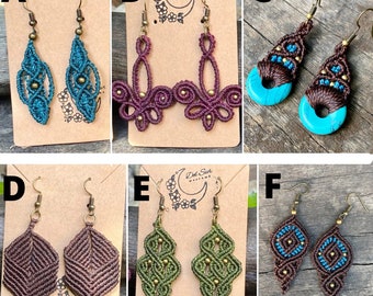 Pendientes Hechos A Mano Bohemios Pendientes De Mujer Postia Pendientes Hechos A Mano Bohemios Pendientes De Mujer Postia