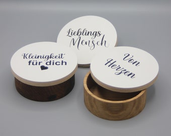 Geschenkbox Holzbox Aufbewahrungskästchen