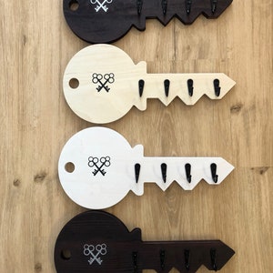 Key rack | Key-shaped key rack | Key storage | Key hook