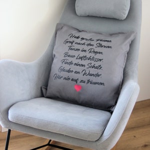 Pillowcase Have Big Dreams | Printed Pillowcase | Saying Pillow | Decorative Pillow