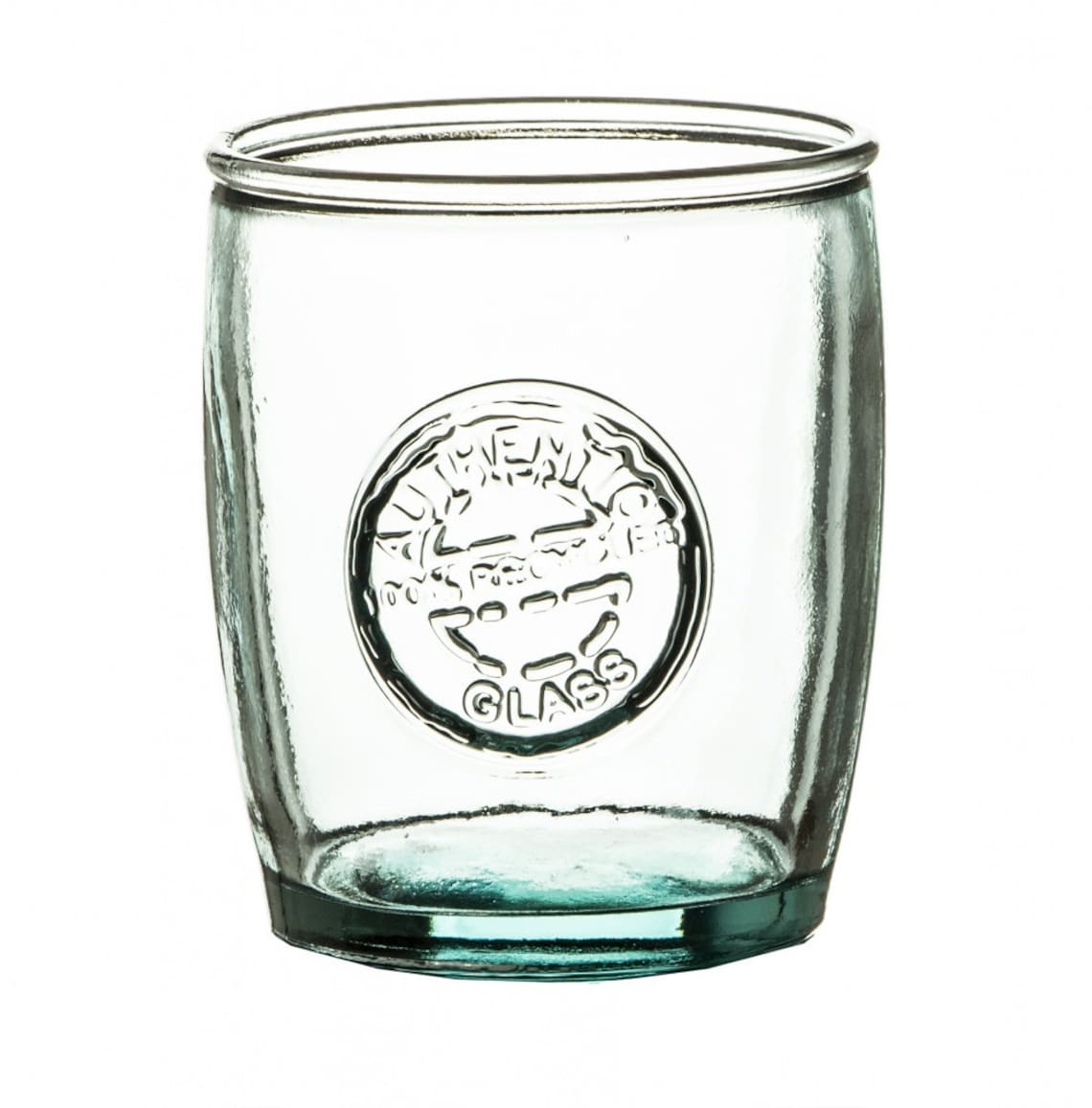 6 drinking glasses 400 ml from recycled glass made in Spain Etsy