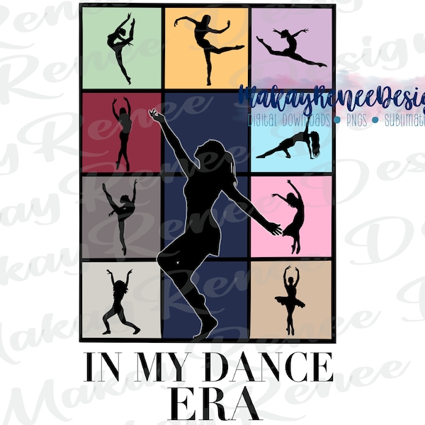 In My Dance ERA, Dance mom prayer PNG, game day shirt, sublimation design, dance, dancer