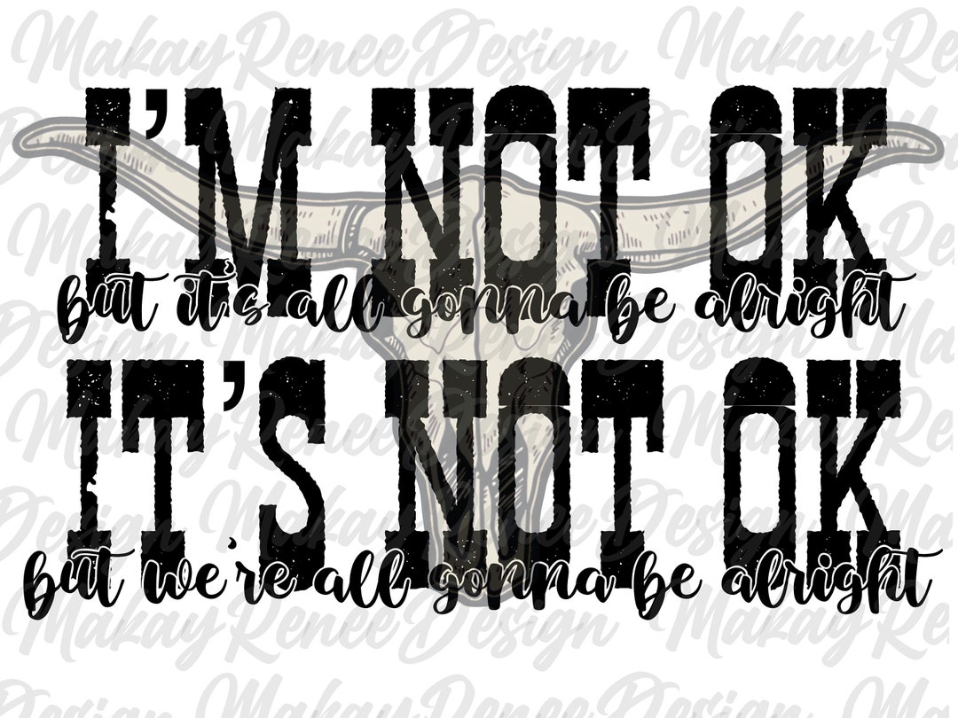 I Am Not Okay PNG, Jelly Roll PNG, Jelly Roll Lyrics, Jelly Roll