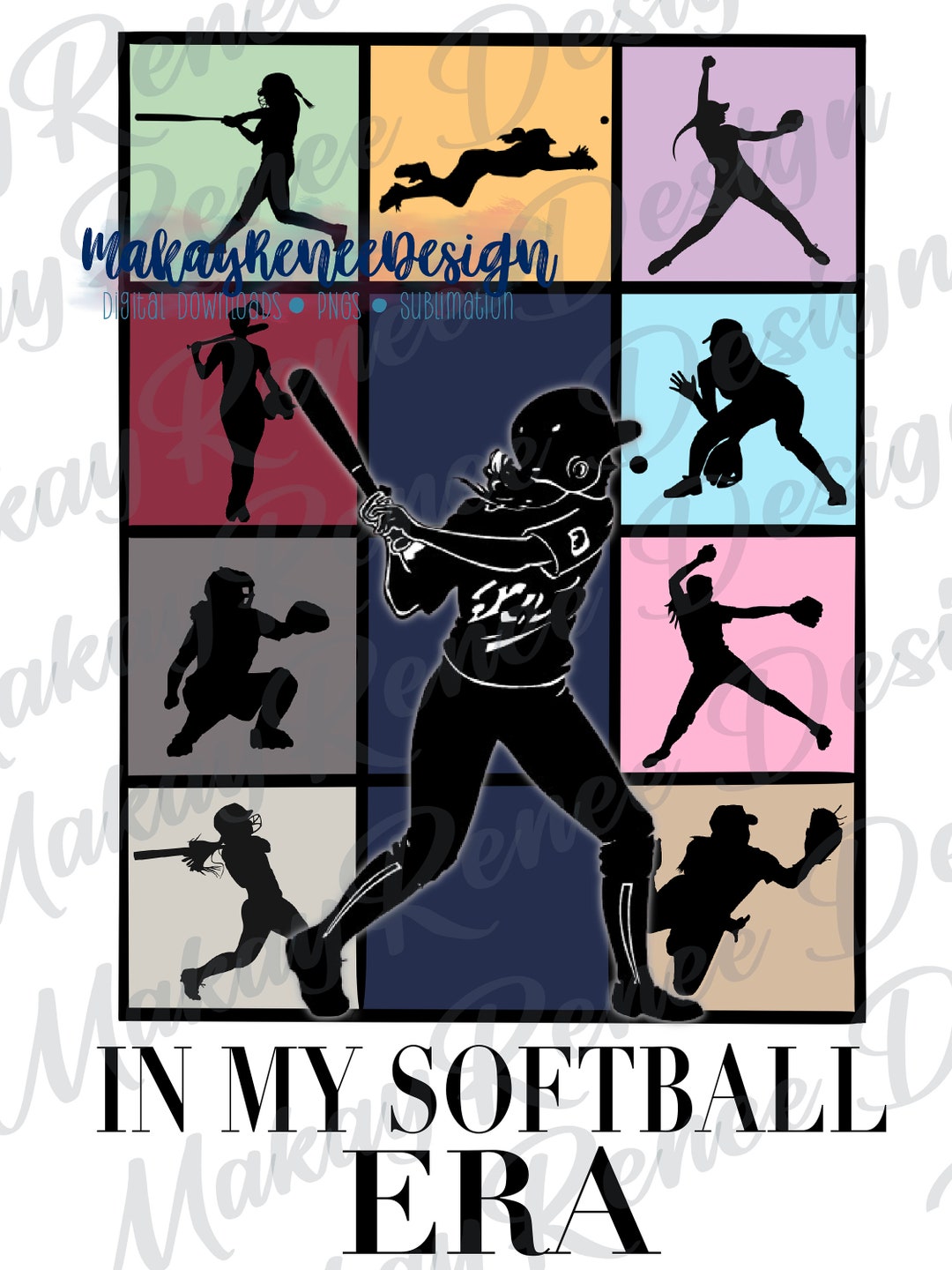 In My Softball ERA, Softball Mom Prayer PNG, Game Day Shirt