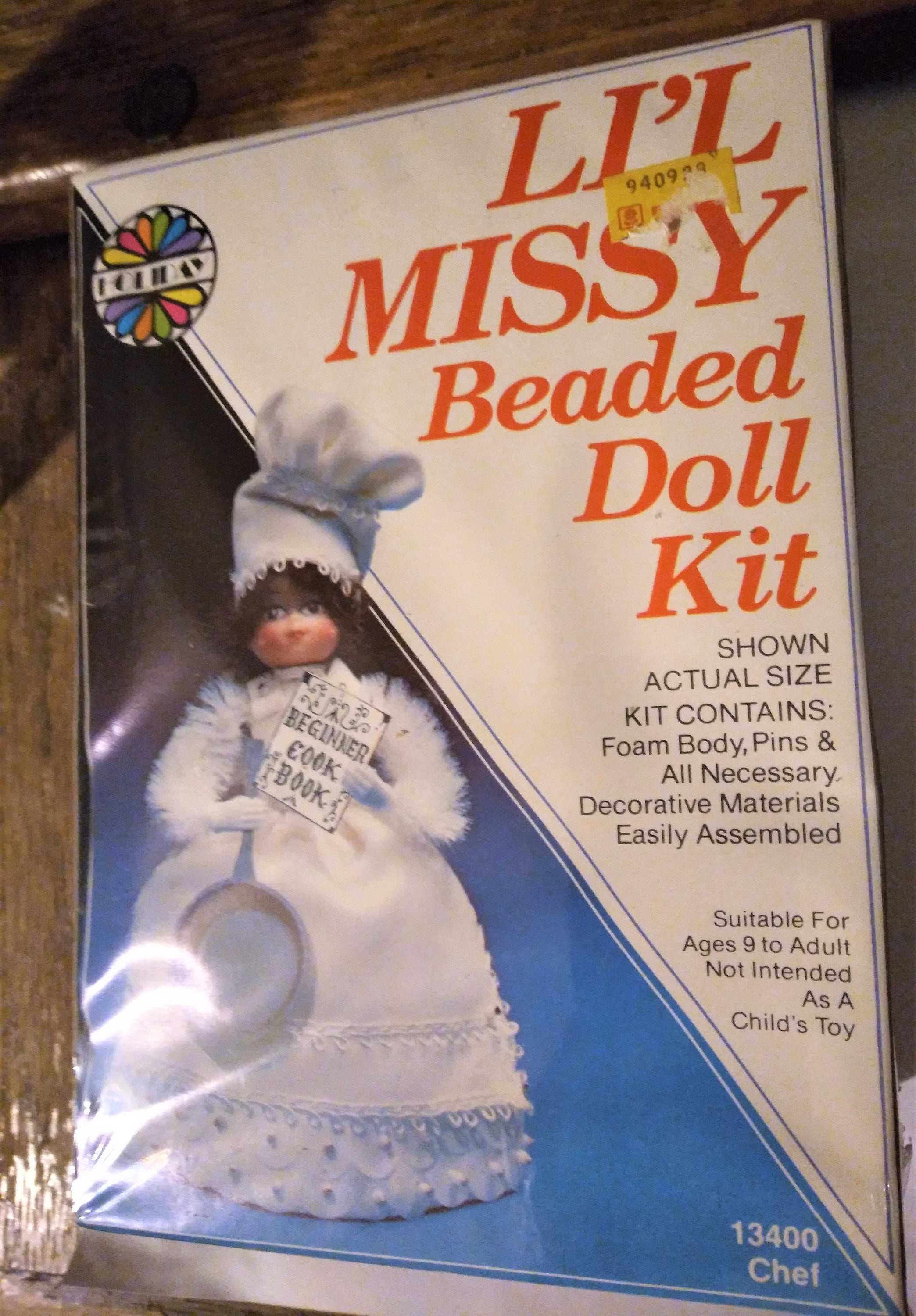 Kits Jewelry Making & Beading Vintage Walco Holiday Lil Missy Chef