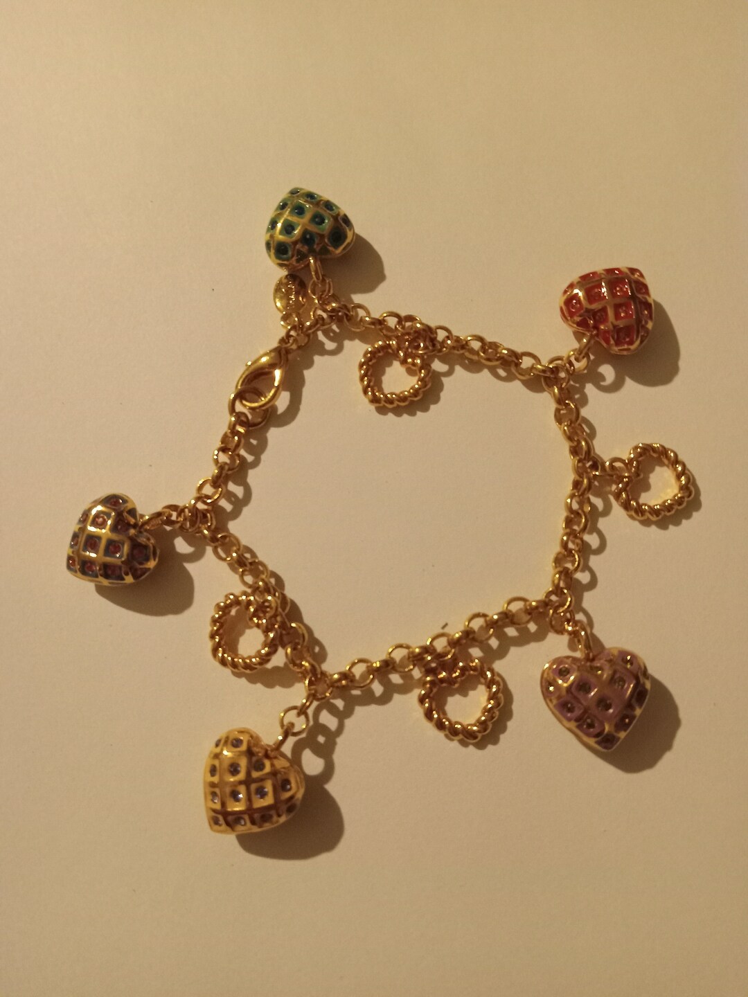 Joan Rivers Enamel Egg Charms - Set of 3