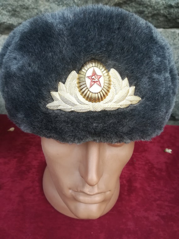 Soviet Hat Vintage Ushanka USSR 