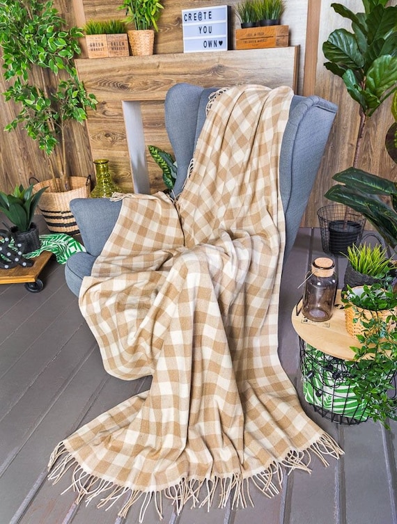 Heimtextil, Kuscheldecke, Wohndecke, Wolldecke, warme Decke, Decke/Überwurf, Wohndekor, Wolldecke, Sofawurf