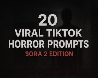 20 Virale TikTok Horror Prompts für Sora 2 - KI Video Ideen, gefundenes Material, realistischer Horror