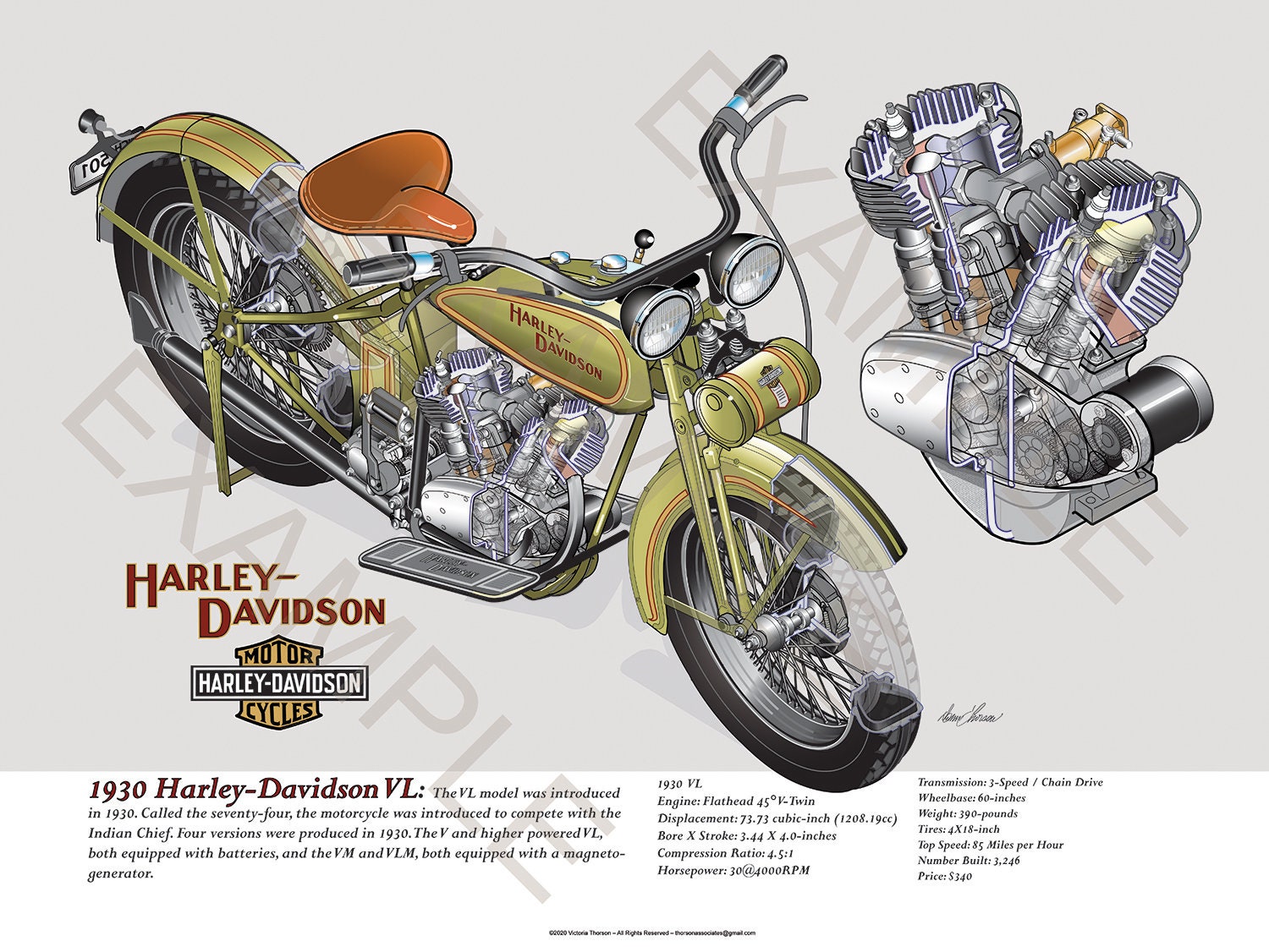 harley davidson 1930 models