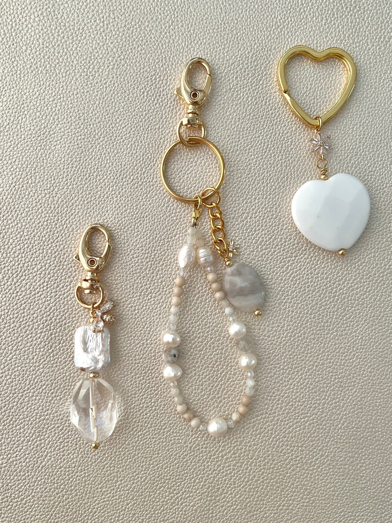 Quartz Freshwater Pearl Jade Moonstone Crystal Natural Etsy