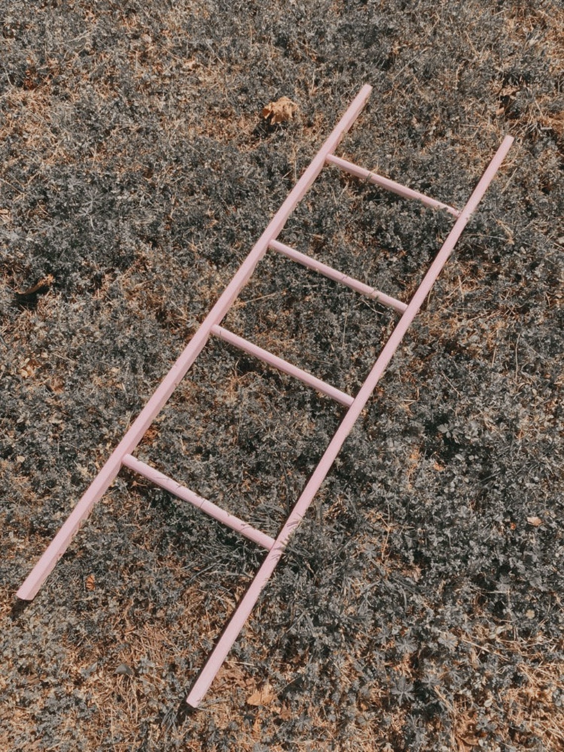 Pink blanket ladder Etsy
