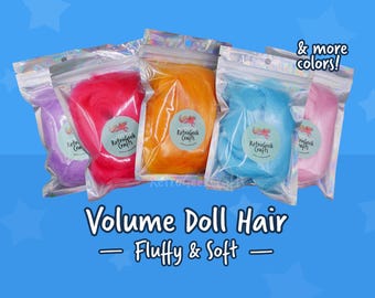 Volume Hair for Toy Rehairing/Rerooting (My Little Pony, Dolls, and Others)