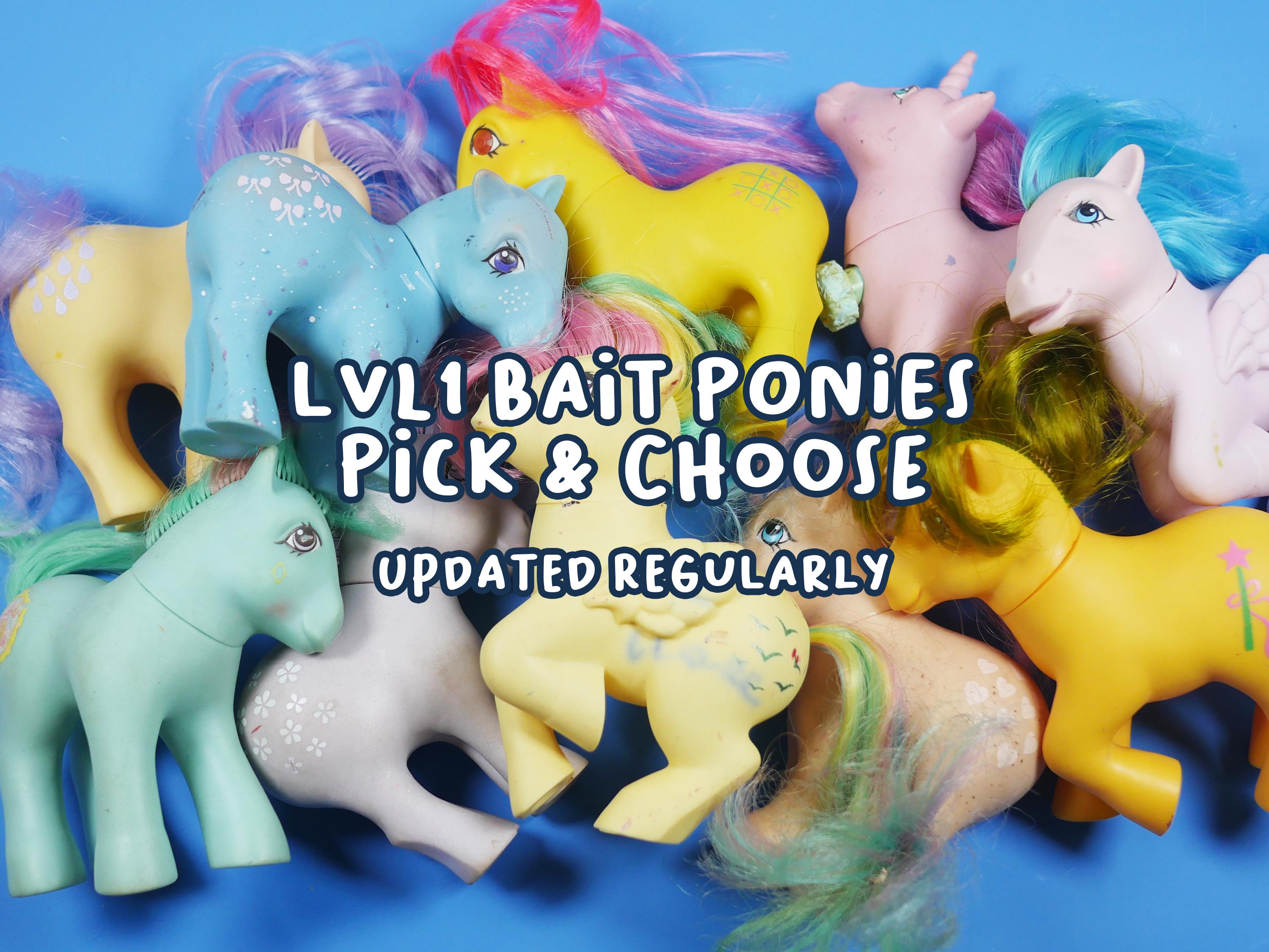 My Little Pony G1 Lot - Etsy