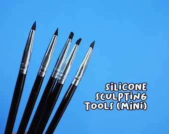 5pc Silicone Mini Sculpting Tools for Doll Restoring and Hobbies