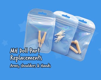Doll Repair / Replacement Parts (DIY, customs, for Monster High-Style Dolls)