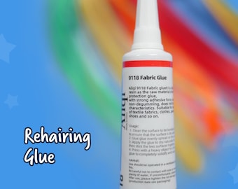 Fabric Glue for Rehairing Dolls, My Little Pony OOAK - 15ml/0.5fl.oz