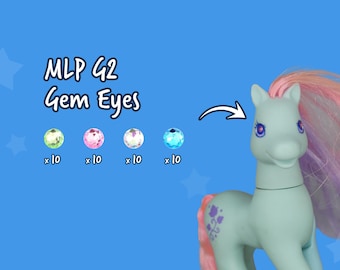 My Little Pony G2 Replacement Gem Eyes - Various Colors