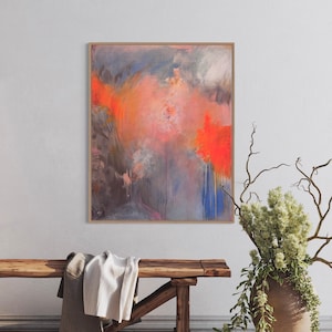 Large paintings|colorful paintings|abstract paintings|canvas paintings|XXL paintings|modern paintings|acrylic paintings|orange paintings|paintings for the living room|
