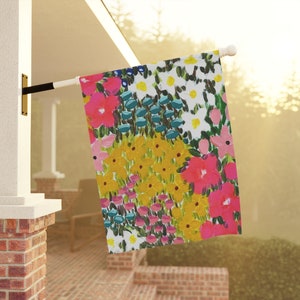 Garden Flag, Seasonal Yard Flags House Flags, Flower Yard Flag, Garden Flag for Outside Front Door, Mailbox, Poolside, Lakeside